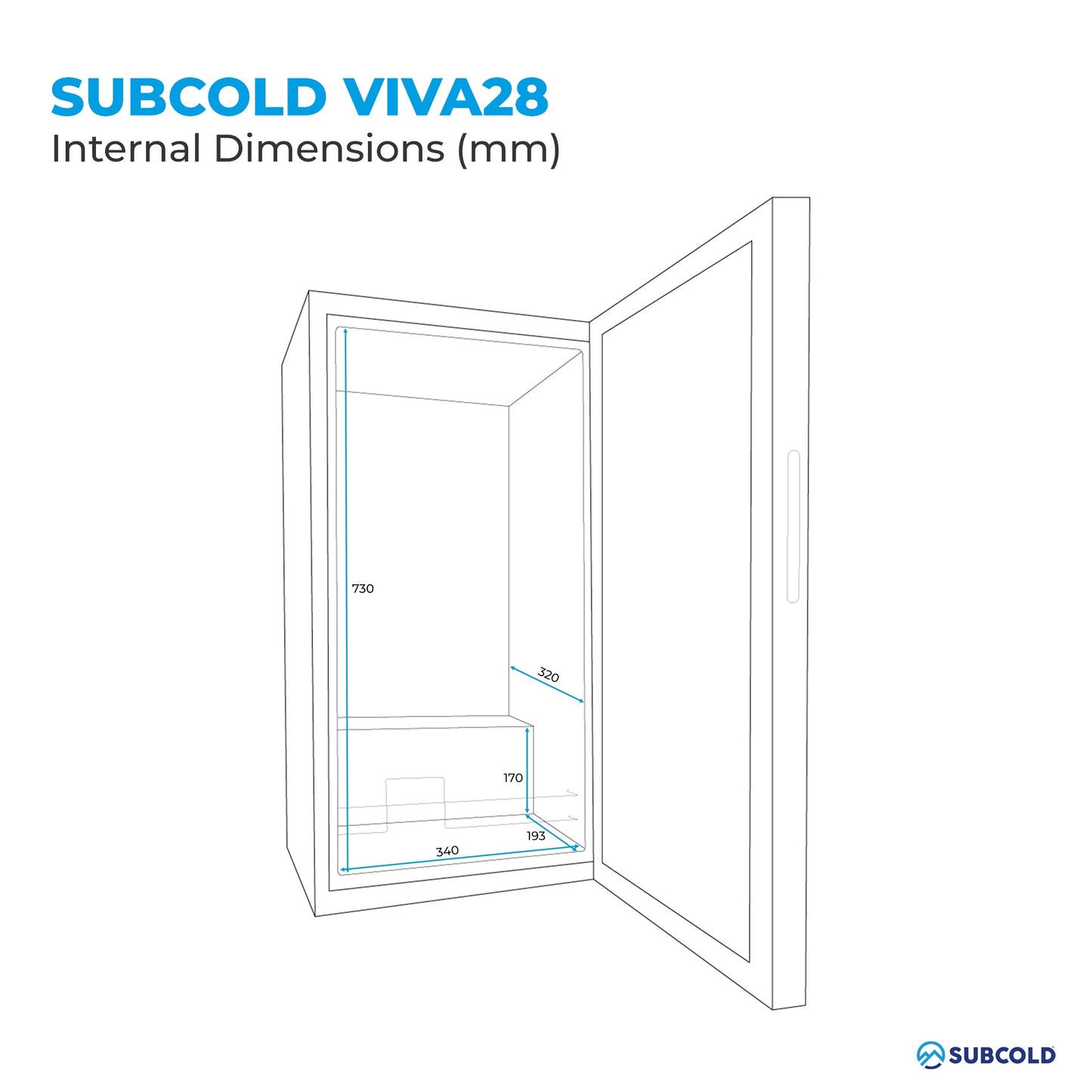 Subcold Viva28 LED - Wine Cooler