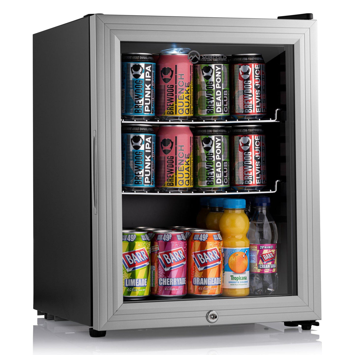Subcold Super 35 LED Beer Fridge - Silver