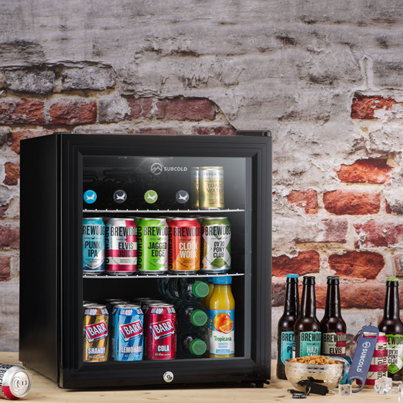 Subcold Super 50 LED Beer Fridge - Black