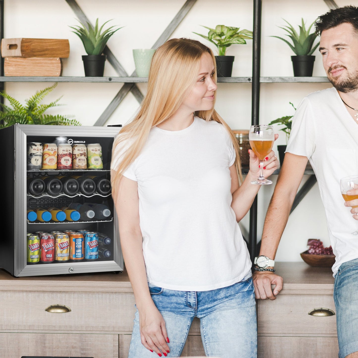 Subcold Super 65 LED Beer Fridge - Silver