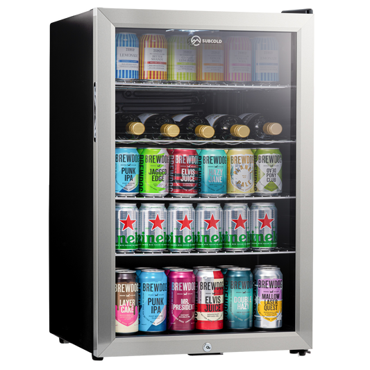Subcold Super 115 LED Beer Fridge - Stainless Steel