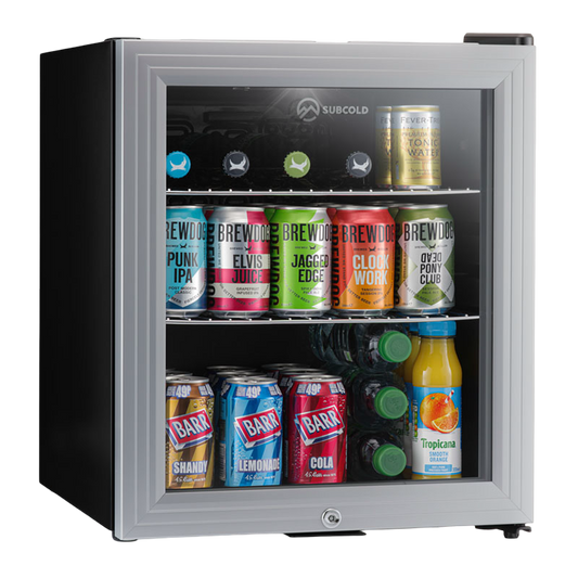 Subcold Super 50 LED Beer Fridge - Silver