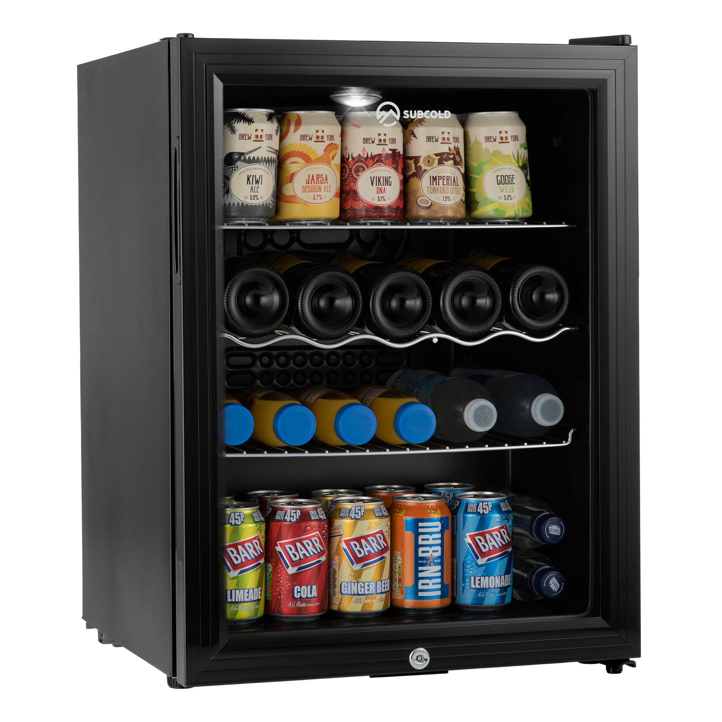 Subcold Super 65 LED Beer Fridge - Black
