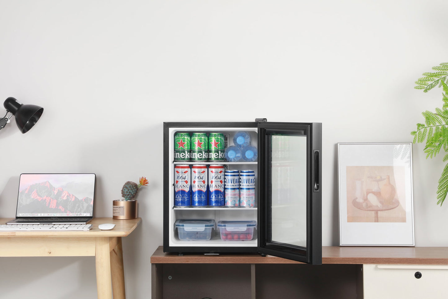 Subcold Aire40-G LED Mini Fridge - Black